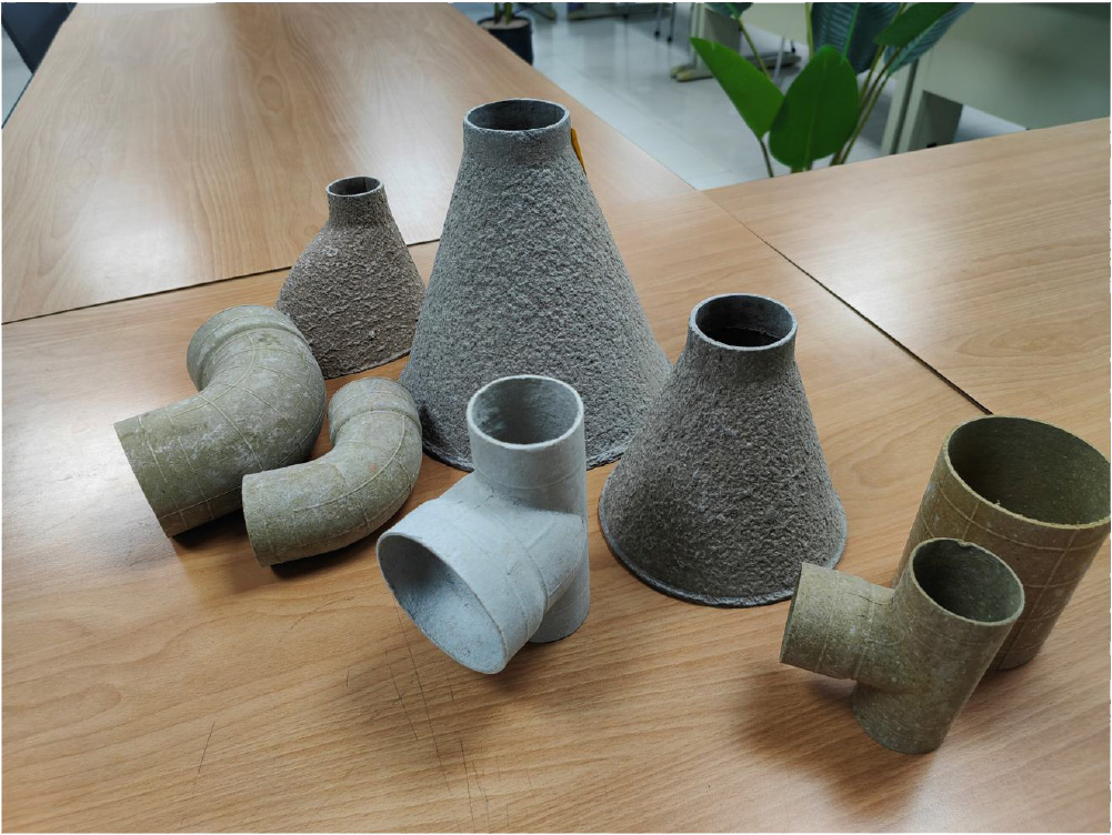 硅酸铝纤维板制品-浇道管